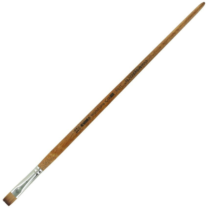 Kum Wood Line Brush Flat