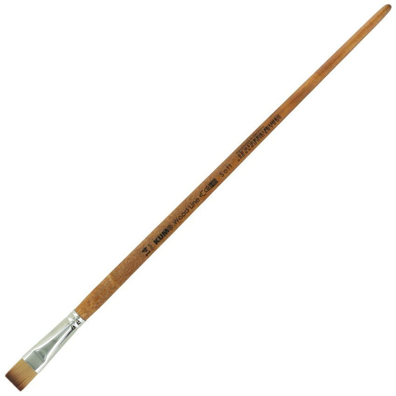 Kum Wood Line Brush Flat