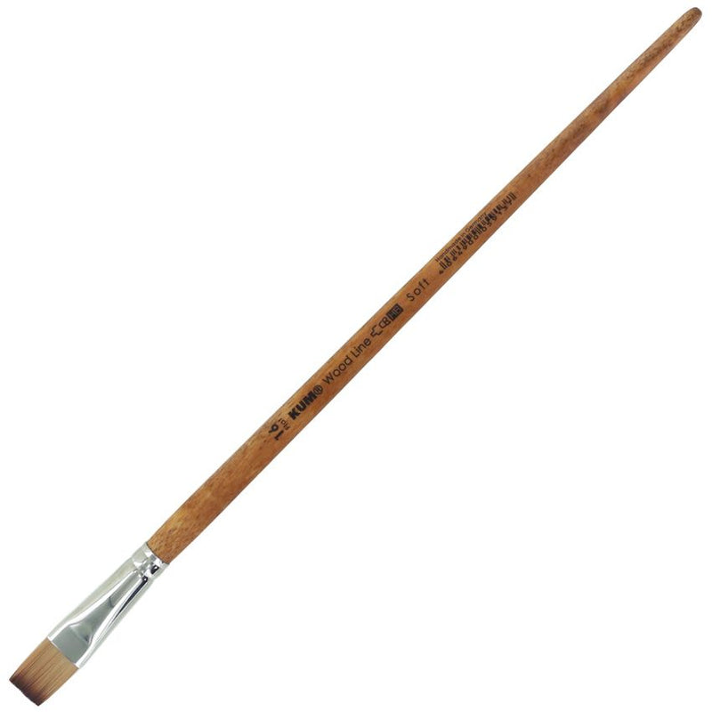 Kum Wood Line Brush Flat