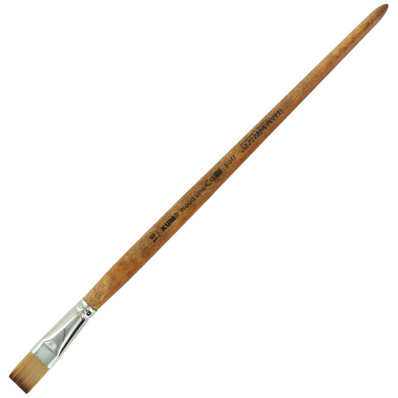 Kum Wood Line Brush Flat