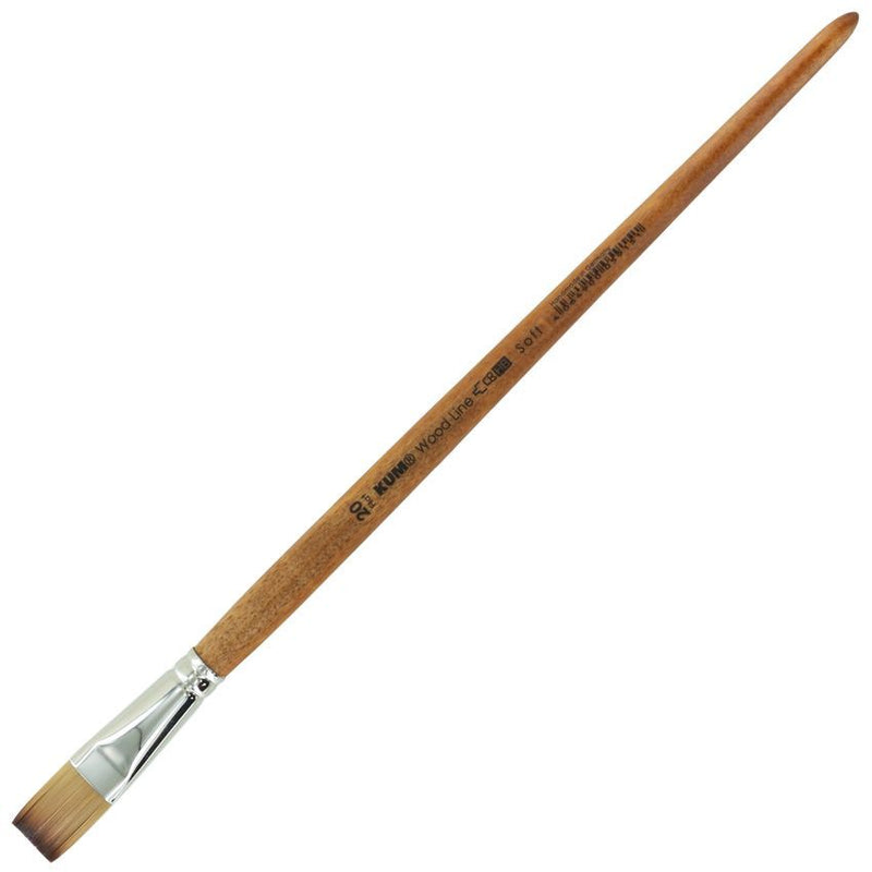 Kum Wood Line Brush Flat