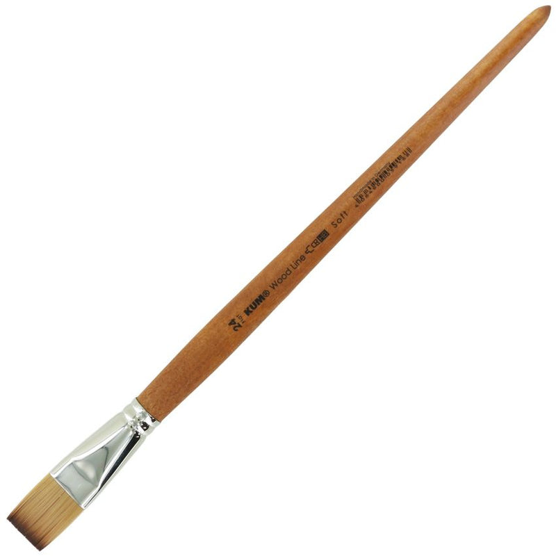 Kum Wood Line Brush Flat