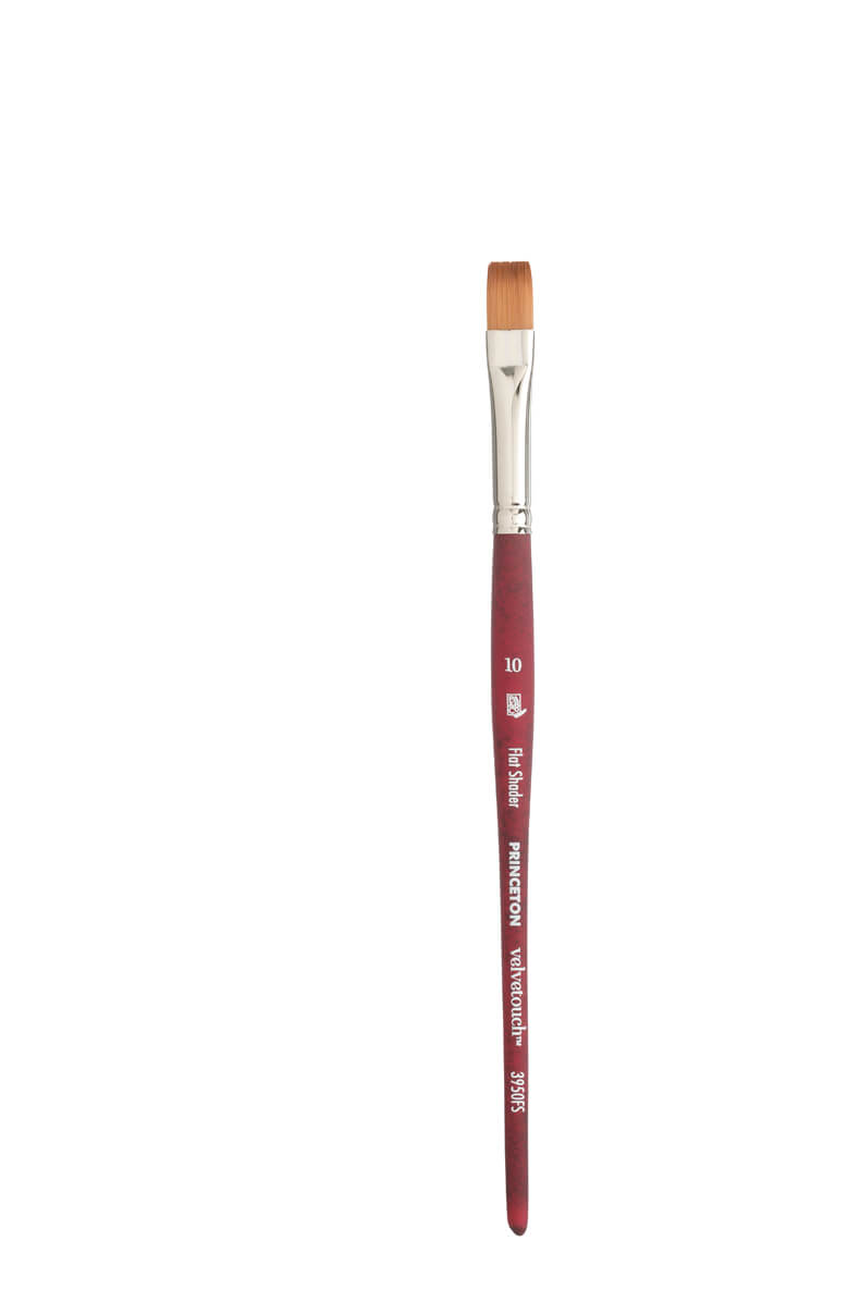 Princeton Velvetouch Synthetic Flat Shader Brushes