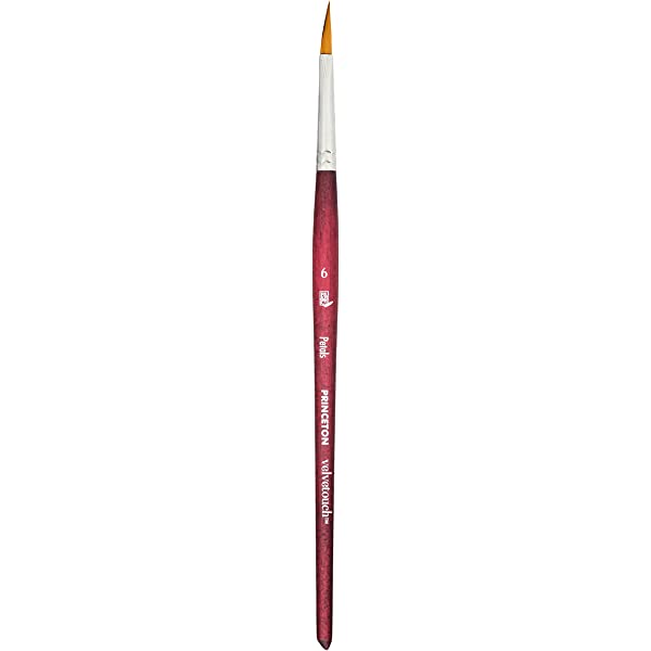 Princeton Velvetouch Synthetic Petals Brushes#Size_6