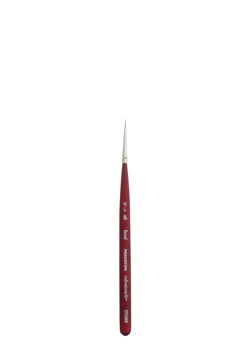 Princeton Velvetouch Synthetic Mini Round Brush