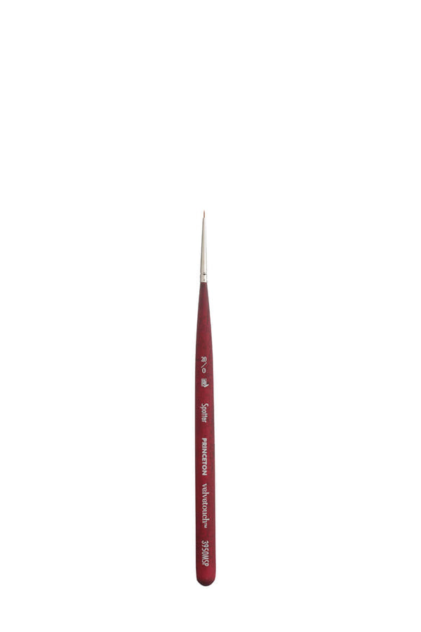 Princeton Velvetouch Synthetic Mini Spotter Brushes#Size_20/0