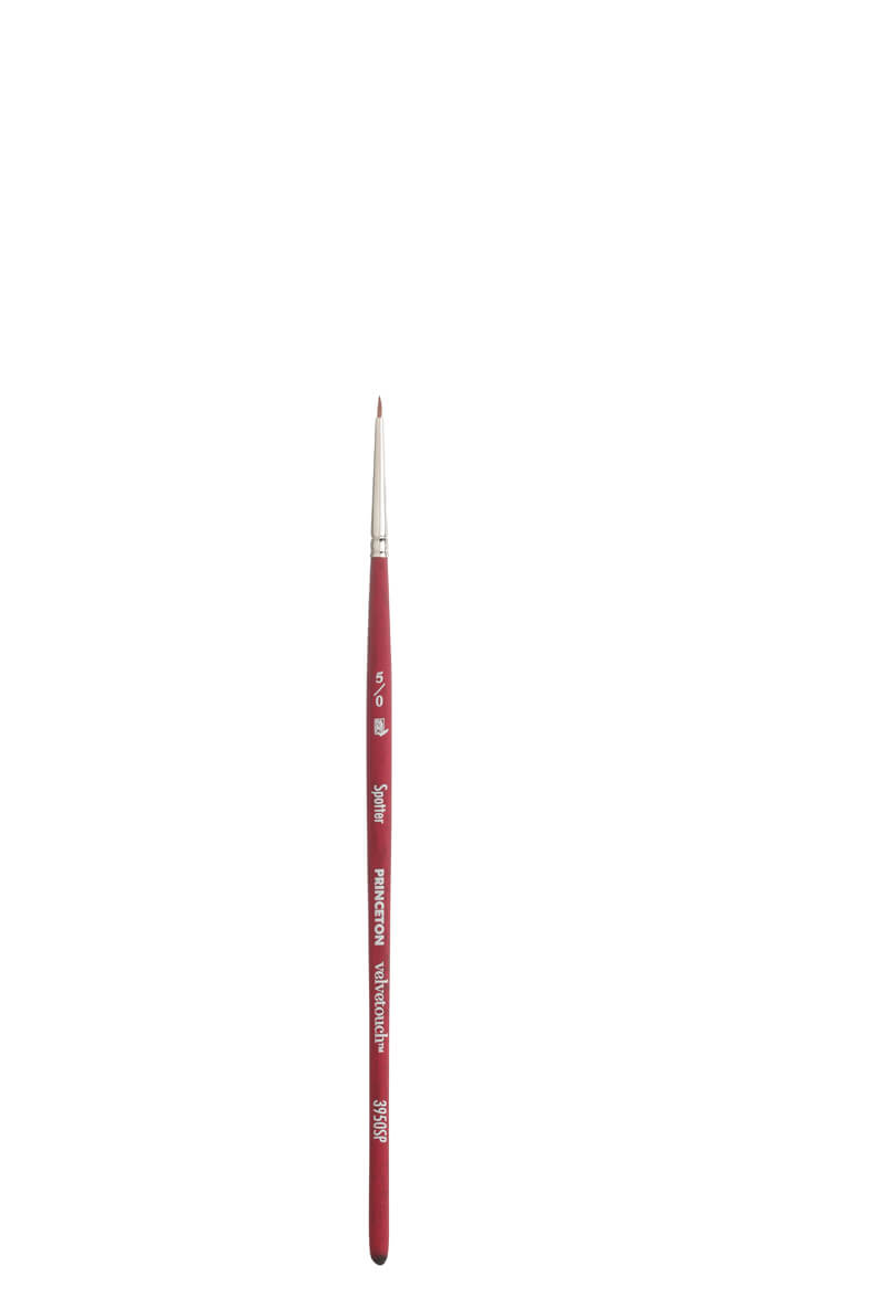 Princeton Velvetouch Synthetic Spotter Brushes