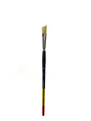 Snap! Princeton White Synthetic Angle Bright Art Paint Brush With Long Handle Size 10