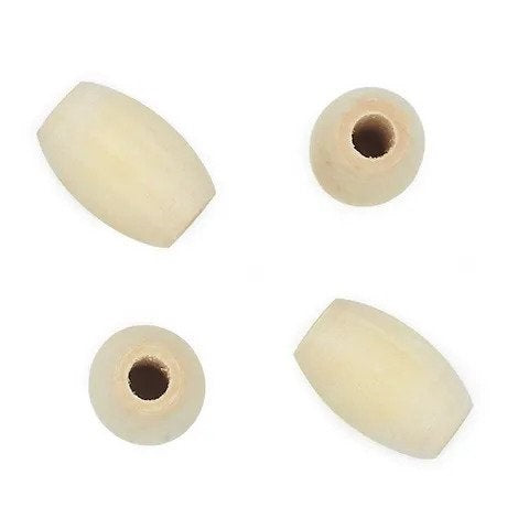 Arbee Wood Beads Macrame Barrel Rope - Pack Of 4