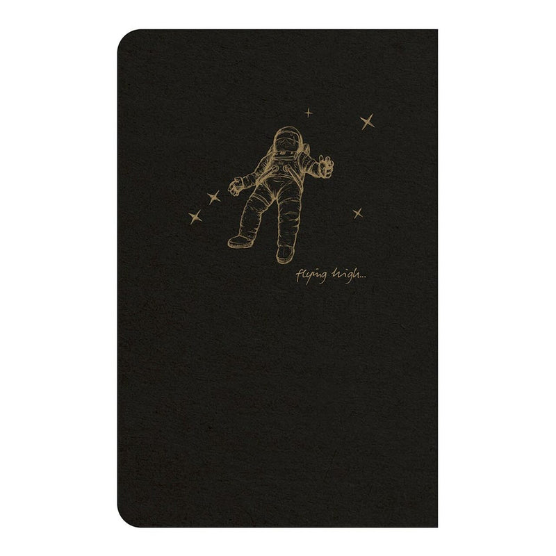 Clairefontaine Flying Spirit Sewn Notebook 9X14CM Assorted