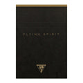 Clairefontaine Flying Spirit Clothbound Notepad A6 Assorted#Colour_BLACK