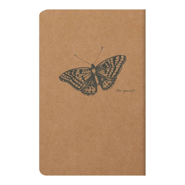 Clairefontaine Flying Spirit Sewn Notebook 11X17CM Assorted