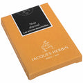 Jacques Herbin Essential Ink Cartridge - Pack of 7#Colour_NOIR ABYSSAL (DEEP BLACK)