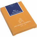 Jacques Herbin Essential Ink Cartridge - Pack of 7#Colour_BLEU DE MINIUT (MIDNIGHT BLUE)