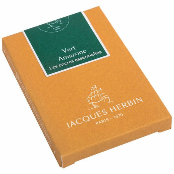 Jacques Herbin Essential Ink Cartridge - Pack Of 7