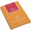 Jacques Herbin Essential Ink Cartridge - Pack of 7#Colour_ROUGE D'ORIENT (ORIENTAL RED)