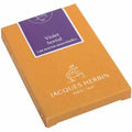 Jacques Herbin Essential Ink Cartridge - Pack of 7#Colour_VIOLET BOREAL (NORTHERN VIOLET)