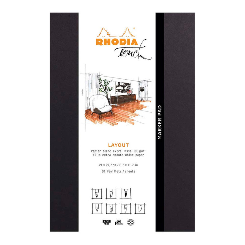 Rhodia Touch Marker Pad Blank