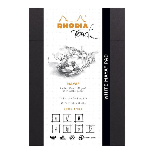 Rhodia Touch Maya White Pad A5