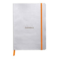 Clairefontaine Rhodiarama Softcover Notebook A5 Lined#Colour_SILVER