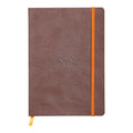 Clairefontaine Rhodiarama Softcover Notebook A5 Lined#Colour_CHOCOLATE