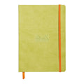 Clairefontaine Rhodiarama Softcover Notebook A5 Lined#Colour_ANISE GREEN