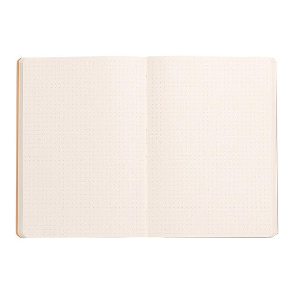 Clairefontaine Rhodiarama Softcover Notebook A5 Dotted#Colour_ANISE GREEN
