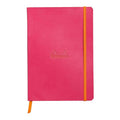 Clairefontaine Rhodiarama Softcover Notebook A5 Dotted#Colour_RASPBERRY