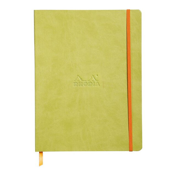 Clairefontaine Rhodiarama Softcover Notebook B5 Dotted#Colour_ANISE GREEN