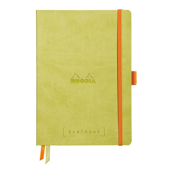 Clairefontaine Rhodiarama Goalbook A5 Dotted#Colour_ANISE GREEN