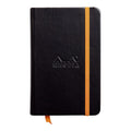 Clairefontaine Rhodiarama Hardcover Notebook Pocket Lined#Colour_BLACK