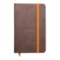 Clairefontaine Rhodiarama Hardcover Notebook Pocket Lined#Colour_CHOCOLATE