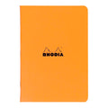 Rhodia Classic Notebook Stapled A4 Lined#Colour_ORANGE