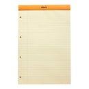 Rhodia Bloc Yellow Pad No. 119 A4+ Lined Orange