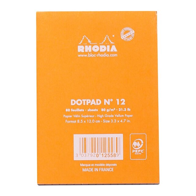Rhodia Dotpad No. 12 85x120MM