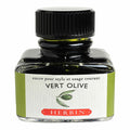 Jacques Herbin Writing Ink 30ml#Colour_VERT OLIVE