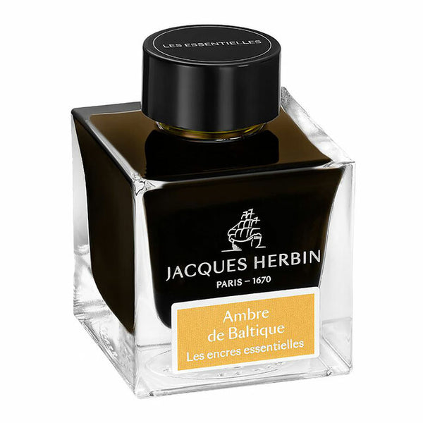Jacques Herbin Essential Ink 50ml#Colour_AMBRE DE BALTIQUE
