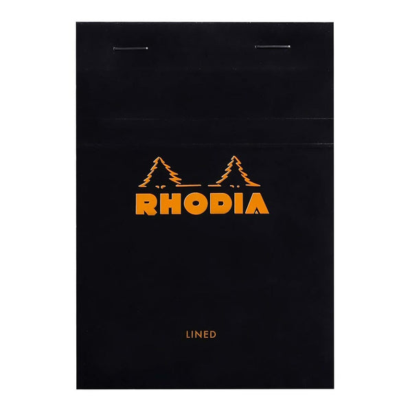 Rhodia Bloc Pad No. 13 A6 Lined#Colour_BLACK