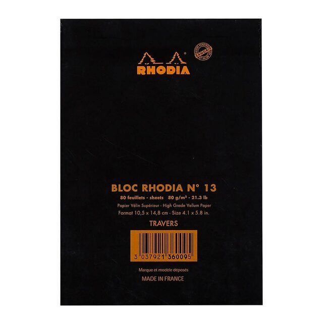 Rhodia Bloc Pad No. 13 A6 Lined