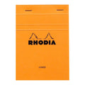 Rhodia Bloc Pad No. 13 A6 Lined#Colour_ORANGE