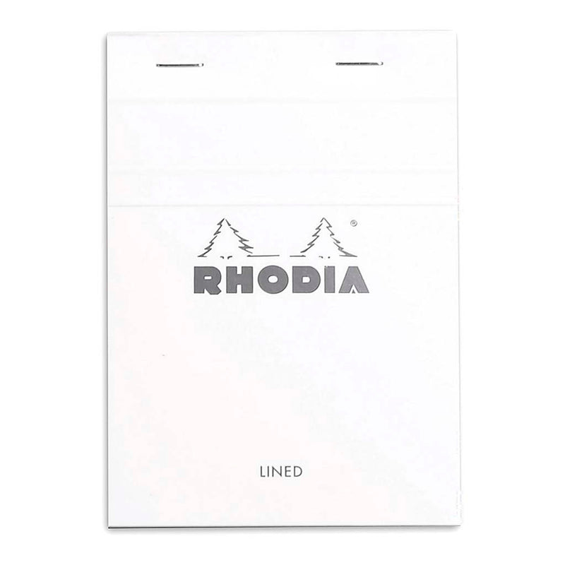 Rhodia Bloc Pad Lined White