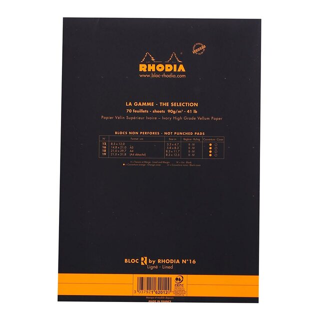 Rhodia Le R Pad No. 16 A5 Lined