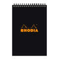 Rhodia Classic Notepad Spiral A5 Lined#Colour_BLACK