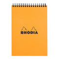 Rhodia Classic Notepad Spiral A5 Lined#Colour_ORANGE
