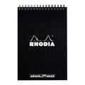Rhodia Classic Notepad Spiral A5 Dotted#Colour_BLACK
