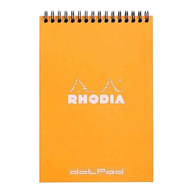 Rhodia Classic Notepad Spiral A5 Dotted