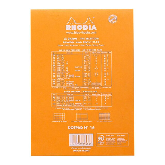 Rhodia Dotpad No. 16 A5