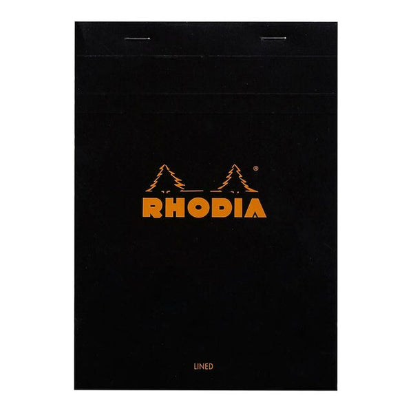Rhodia Bloc Pad No. 16 A5 Lined#Colour_BLACK