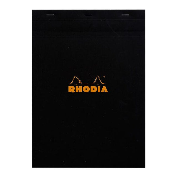 Rhodia Bloc Pad No. 18 A4 Grid#Colour_BLACK