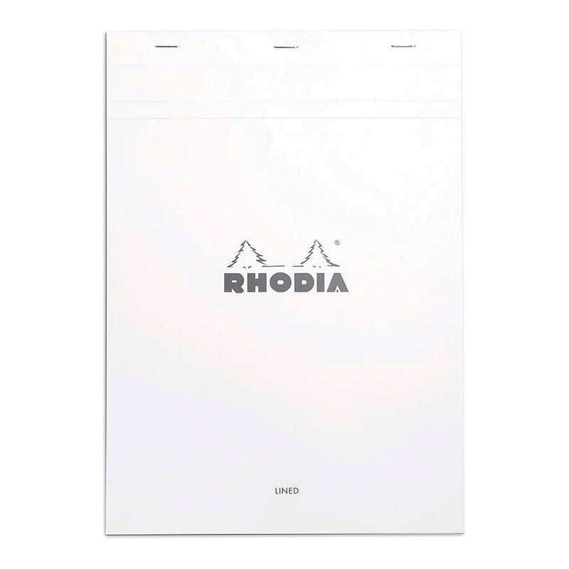 Rhodia Bloc Pad Lined White
